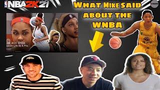 Addressing the Wnba in Nba 2k21