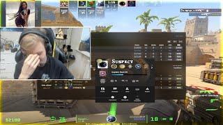 M0NESY PLAYING AGAINST SUSPICIOUS*CHEATER* PLAYER ON FACEIT IN CS2