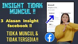 3 Penyebab Insight Facebook Tidak Muncul Dan Tidak Tersedia Facebook Profesional Cek Penjelasannya