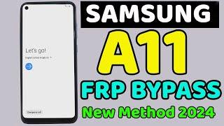 Samsung A11 Frp Bypass  A11 Google Account Remove  No TalkBack  No Mic