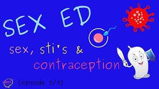 Puberty Stages for Boys and Girls Sex STIs Contraception  Animation Explainer Video Part 33