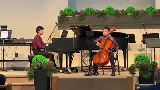 First Cello Perfomance on Stage Age 11