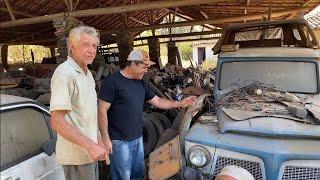 NEREU VIEIRA  COLECIONADOR DE MÁQUINAS E CARROS ANTIGOS