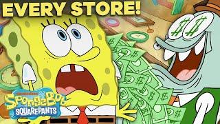 Every Store in Bikini Bottom EVER  SpongeBob