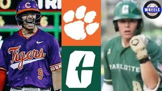 #2 Clemson vs Charlotte INCREDIBLE  2024 College Baseball