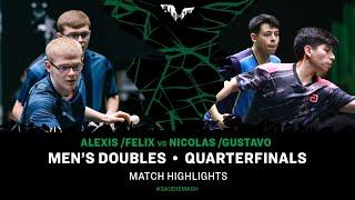 Alexis LebrunFelix Lebrun vs Nicolas BurgosGustavo Gomez  MD QF  Saudi Smash 2024