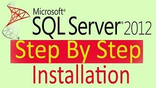 Install SQL Server 2012 step by step