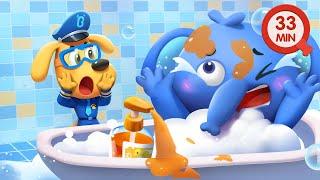 Dont Play with Soap  Bathroom Safety  Kids Cartoons  Sheriff Labrador
