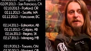 ENSLAVED - USA + Canada Tour Jan  Feb 2013