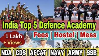 Top 5 Defence Academy in India   NDA Coaching in Delhi  NDACDS AFCATNAVYSSR X and Y Group