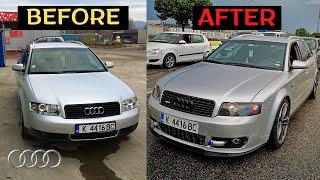 Building a 210HP Audi A4 B6 1.9TDI In 4 Minutes  Project Car Transformation