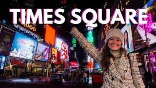 TOUR pela TIMES SQUARE em NOVA YORK - o que fazer lojas restaurantes show da Broadway e dicas