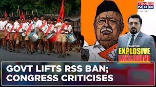 Centre Lifts 58-Year-Old Ban On RSS BJP Welcomes Move Why Is Opposition Slamming It?  Blueprint