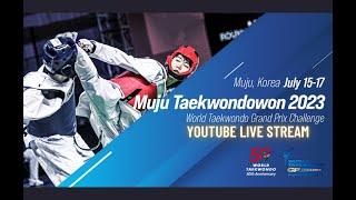 Day 1 - Court 2 SF & Finals  Muju Taekwondowon 2023 World Taekwondo Grand Prix Challenge