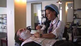 Straight Razor Shave Video