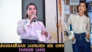 Gauhar Khan At Launch Of Her New Fashion Line Webside Gauhargeous  Bollywood Events
