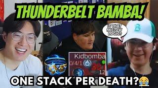 Hoon and FwydChickns  Funny Discussion About Kidbombas Thamuz First Item Thunder Belt. 