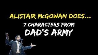 Alistair McGowan does... 7 characters from Dads Army