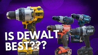 Testing the New Dewalt Against the Best DCD1007 Vs Flex Makita Milwaukee and Bosch