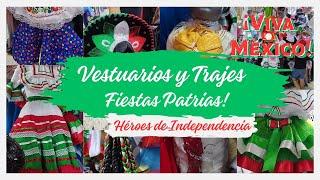 TRAJES para NIÑOS REVOLUCIÓN MEXICANA  15 de SEPTIEMBRETrajes de HEROES de la INDEPENDENCIA