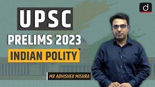 UPSC IAS PRELIMS 2023  INDIAN POLITY  DEMO CLASS  Drishti IAS English