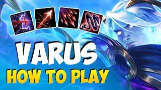 How to Play VARUS ADC for Beginners  Varus Guide Season 11  League of Legends