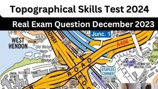 TFL Topographical skills Test 2024  Real Exam Question December 2023 sa pco