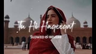 Tu Hi Haqeeqat Slowed and Reverb  Javed Ali  Tum Mile v720P