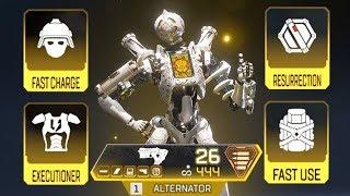 Using ALL GOLD ITEMS in SOLO in Apex Legends