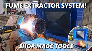 Building a FUME EXTRACTION System for Metal Arc Spraying  Shop Made Tools