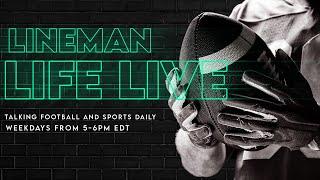 Lineman Life Live  Who is the GREATEST deep threat in NFL history