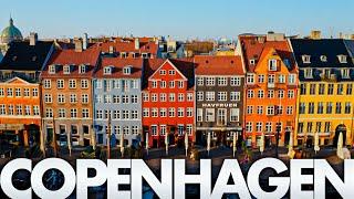 Copenhagen Denmark  in 4K Ultra HD  Drone Video