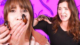 Putting Tarantulas & Cockroaches in Our Mouths *not clickbait*