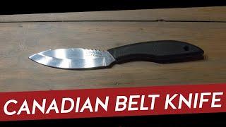 Cold Steel Canadian belt knife first impressions