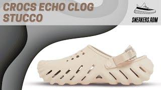 Crocs Echo Clog Stucco - 207937-160 - @sneakersadm - #crocs #crocsclog #crocsclogs #clog #clogs