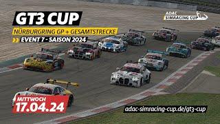   ADAC SimRacing GT3 Cup  Saison 2024  Final Event 7  Nürburgring GP + Gesamtstrecke