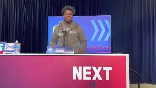 2023 NFL Combine Pitt IDL Calijah Kancey