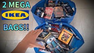 I GOT GIFTED 2 MEGA IKEA BAGS FULL OF MOVIES