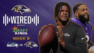 Lamar Jackson Micd for Seahawks Win  Baltimore Ravens