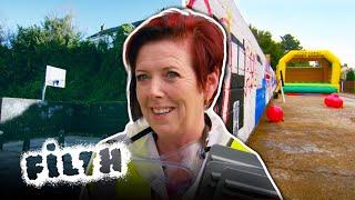 Germaphobes Completely Transform Basketball Court  Obsessive Compulsive Cleaners  Episode 4