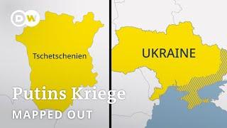 Ähnelt Putins Vorgehen in der Ukraine dem in Tschetschenien?  Mapped Out