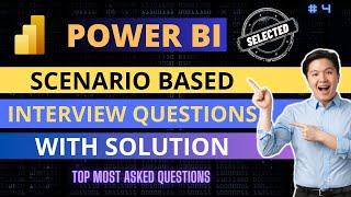 Power BI Scenario Based Questions with Solution  Most Asked Interview Questions  #powerbi