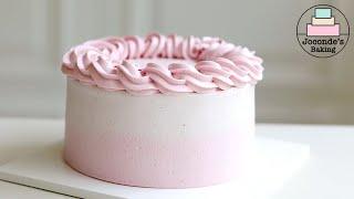 라즈베리 생크림 케이크 Raspberry cake
