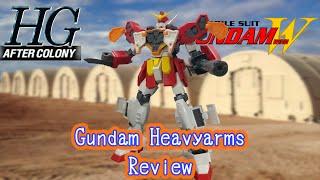 HG Gundam Heavyarms Review  New Mobile Report Gundam Wing