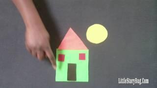 Felt Board Activity - The Shape Story - Littlestorybug