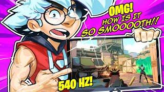 UNBOXING & DESTROYING RANKED ON MY *NEW* 540HZ MONITOR   SEN TenZ