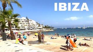 4K IBIZA Beauty of IBIZA on Foot Spain Walking Tour  Dont Miss Out