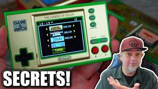 SECRETS Of The Nintendo Game & Watch The Legend Of Zelda Unboxing & Review