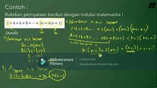 INDUKSI MATEMATIKA CONTOH SOAL DAN PEMBAHASANNYA