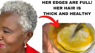 NO JOKE GRANDMA TAUGHT ME THIS HAIR GROWTH RECIPENOW MY HAIR IS THICKER AND LONGERLETS CHECK OUT